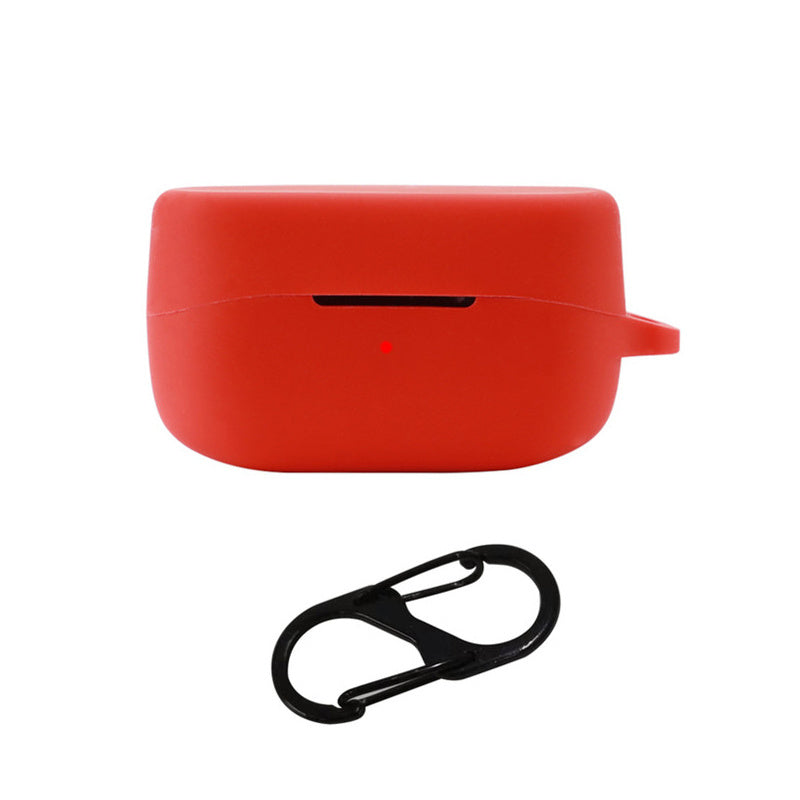 For Oraimo Rock Shockproof Wireless Bluetooth Earphone Sleeve Washable Silicone Cover with Anti-loss Buckle For Oraimo Rock Shockproof Wireless Bluetooth Earphone Sleeve Washable Silicone Cover with Anti-loss Buckle